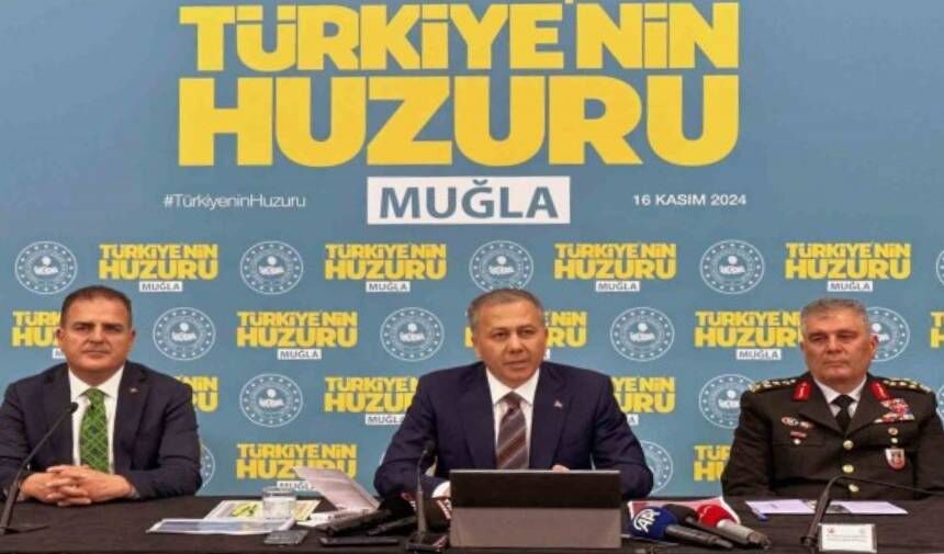 Bakan Yerlikaya müjdeyi Muğla’da verdi: 12 bin polis memuru alınacak