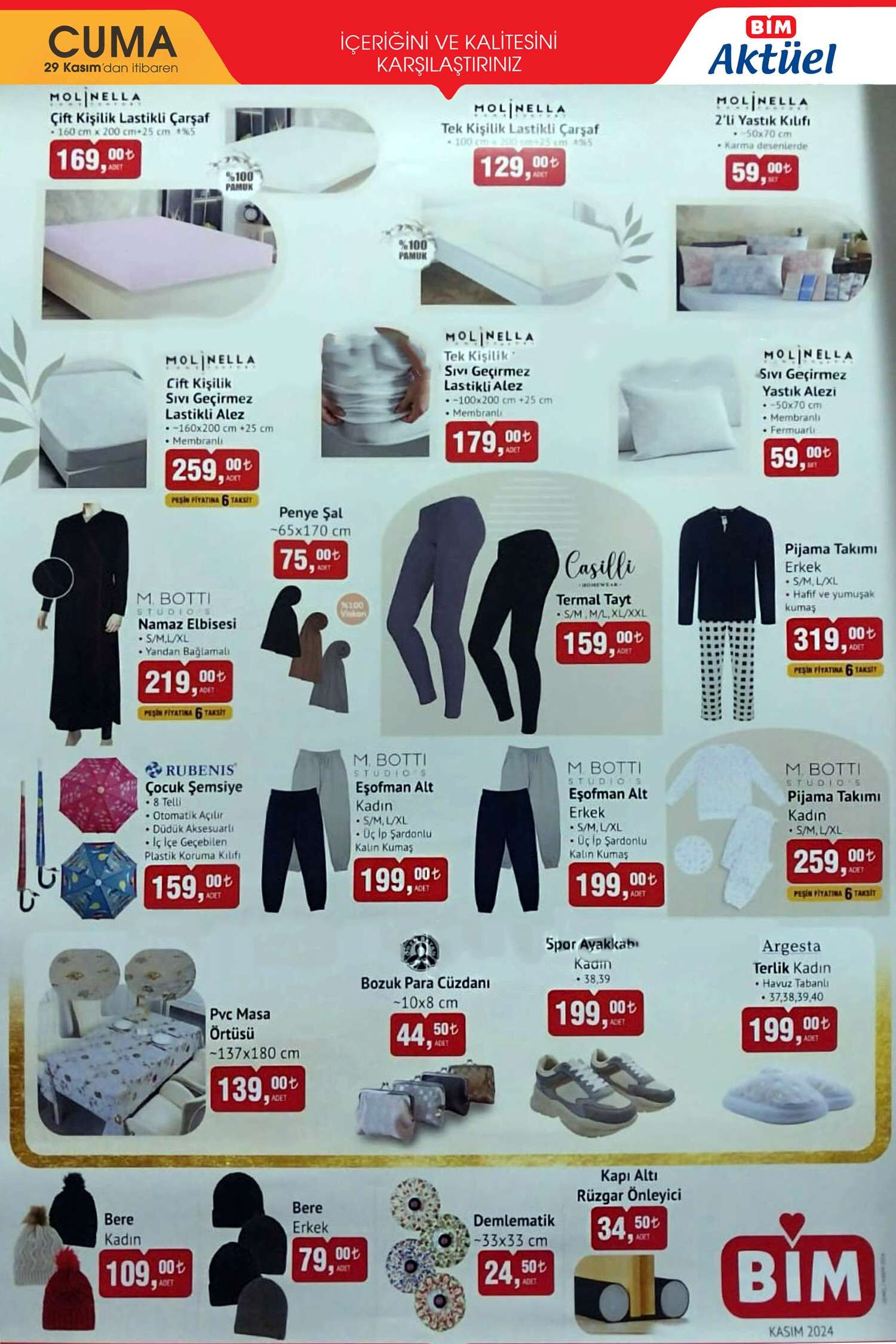 Muğla BİM marketlerde çılgın efsane Cuma indirimi! İşte BİM'de 29 Kasım indirimli fırsat ürünleri