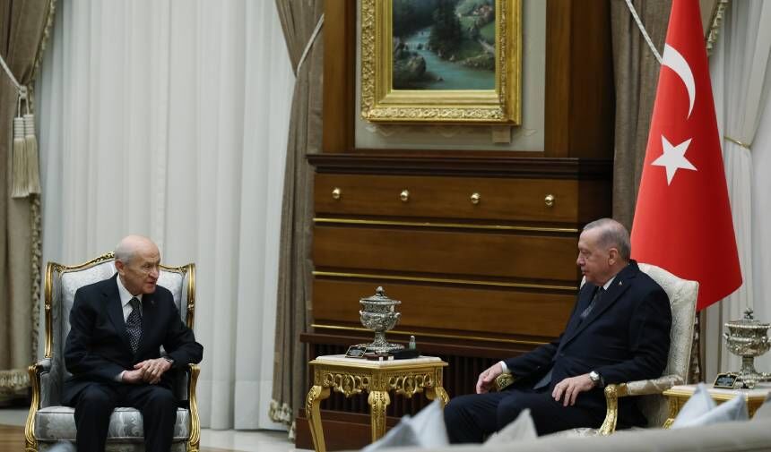 Erdoğan ile Bahçeli arasında 6. görüşme