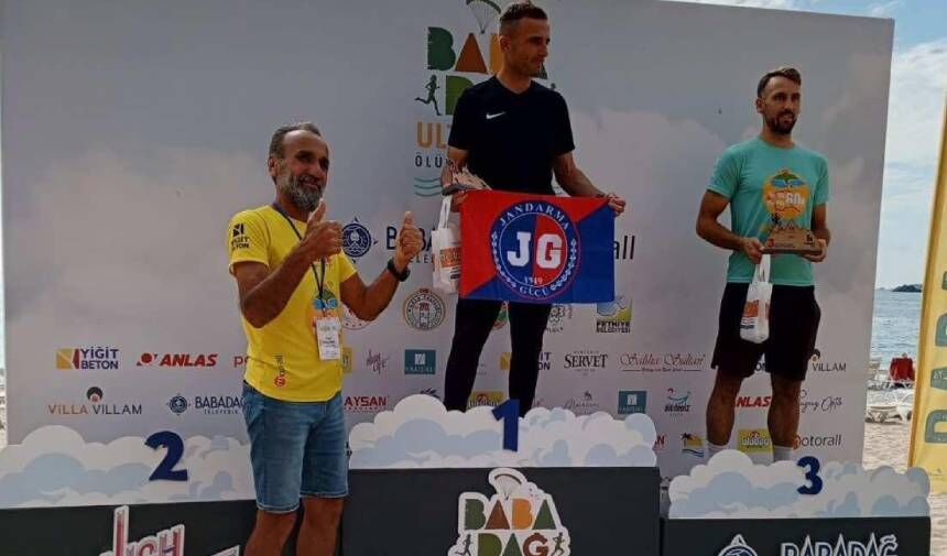 Jandarma Gücü Kros takımı, Babadağ Ultra Maratonu Şampiyonasına damgasını vurdu