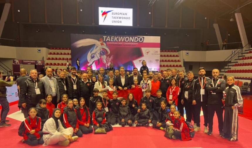 Türkiye Yıldız Tekvando Takımı, Avrupa şampiyonu oldu