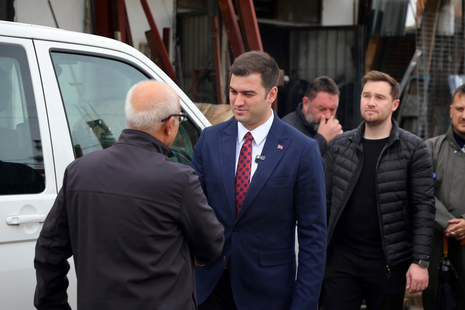 Bodrum Belediye Başkanı Mandalinci'den sanayi sitesine ziyaret!