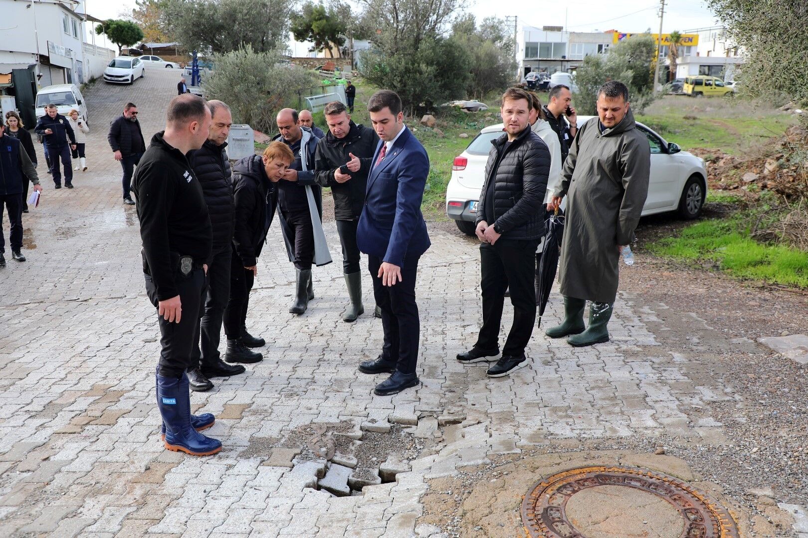 Bodrum Belediye Başkanı Mandalinci'den sanayi sitesine ziyaret!