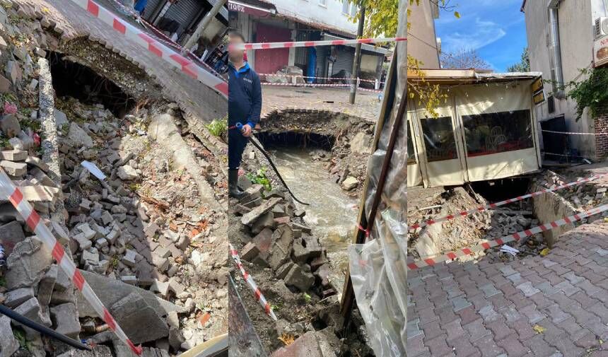 Vatandaş 15 gündür Dalyan'da yağışlarda çöken yola çözüm bekliyor! Yetkililerden tık yok