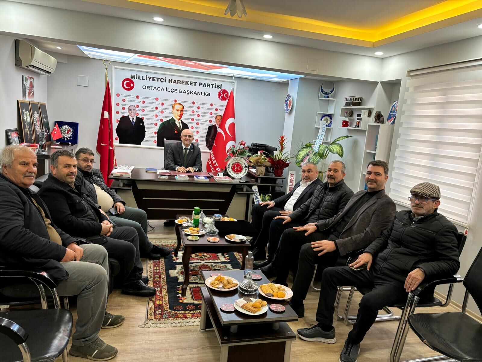 MHP Güdül İlçe Başkanı Aslan’dan Muğla ve Ortaca’ya çifte ziyaret!