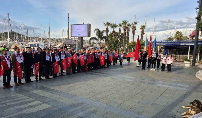 Bodrum'da Sarıkamış Harekatı’nın 110’ncu yılında şehitler böyle anıldı!