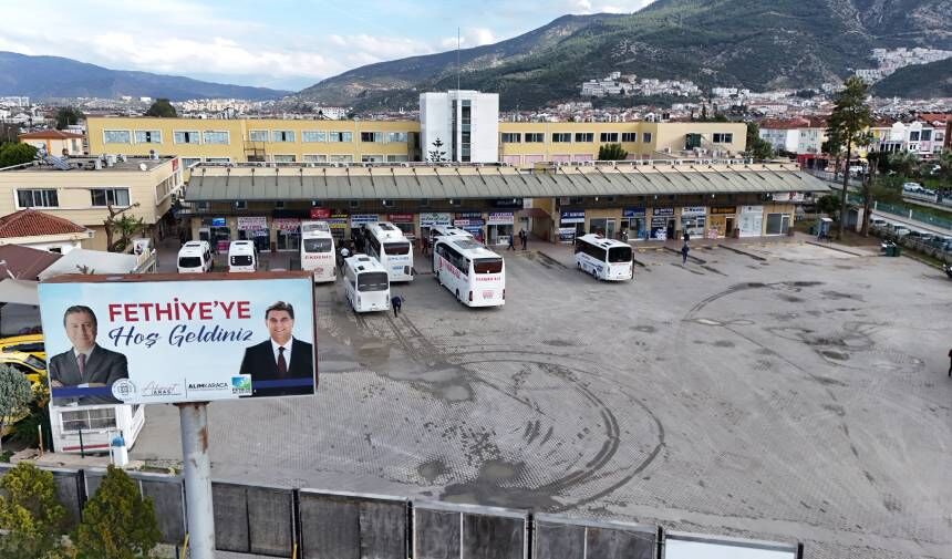 Fethiye Şehirlerarası Otobüs Terminali artık davayı kazanan Büyükşehir'in sorumluluğunda