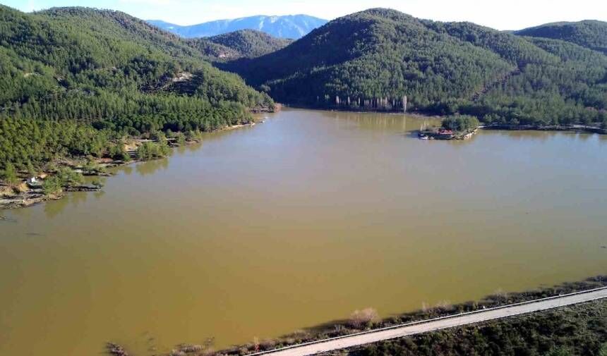 Muğla'daki yağışlar, Ula Göleti'ndeki ekosistemi yeniden canlandırdı