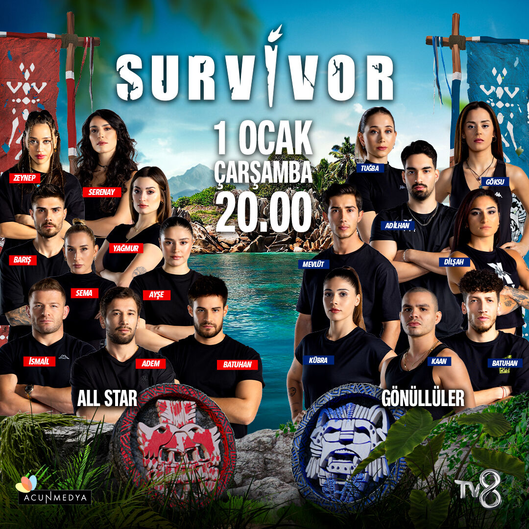 Survivor 1 Ocak 2025 ilk ödül oyununu kim, hangi takım kazandı?