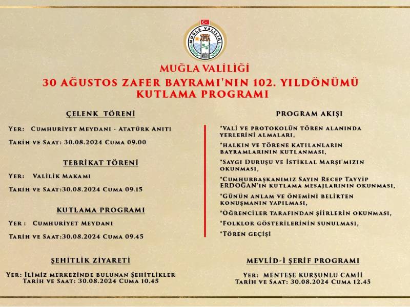 30Agustos Mugla Valiliği