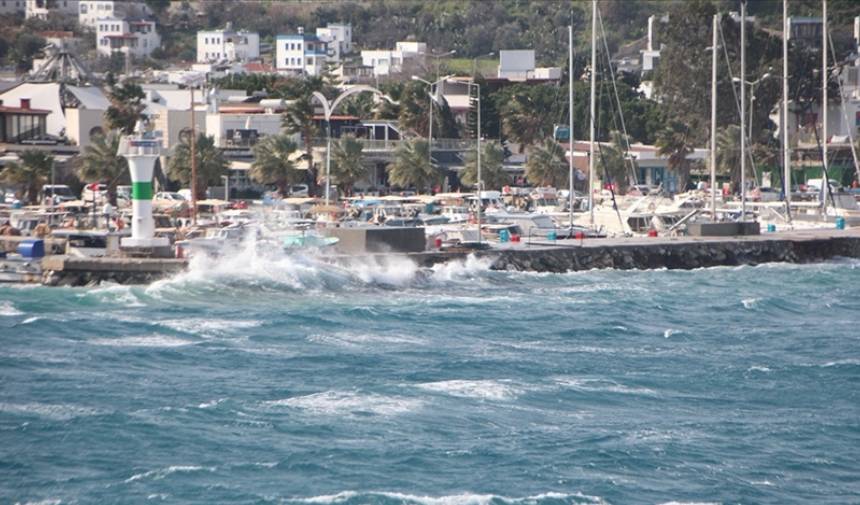 Bodrum Datça Feribot Seferleri Iptal Edildi (1)