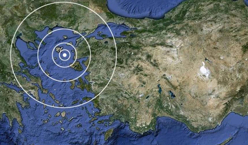 Ege Denizi'nde Korkutan Deprem!