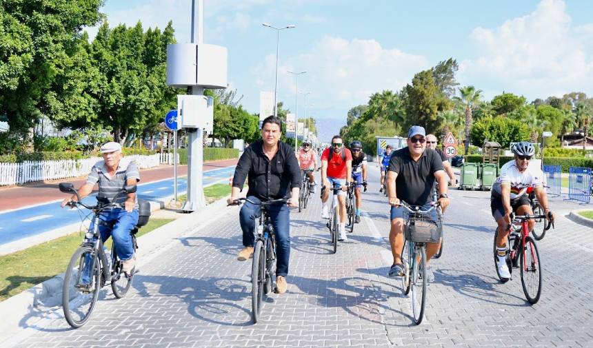 Fethiye'de Avrupa Hareketlilik Haftası Etkinlikleri Bisiklet Turu Ile Tamamlandı