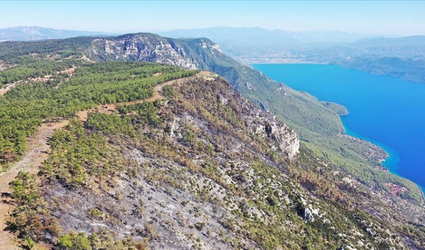 Ormancılar 6 Kilometrelik Yangın Şeridi Ile Alevlerin Önünü Kesti (1)