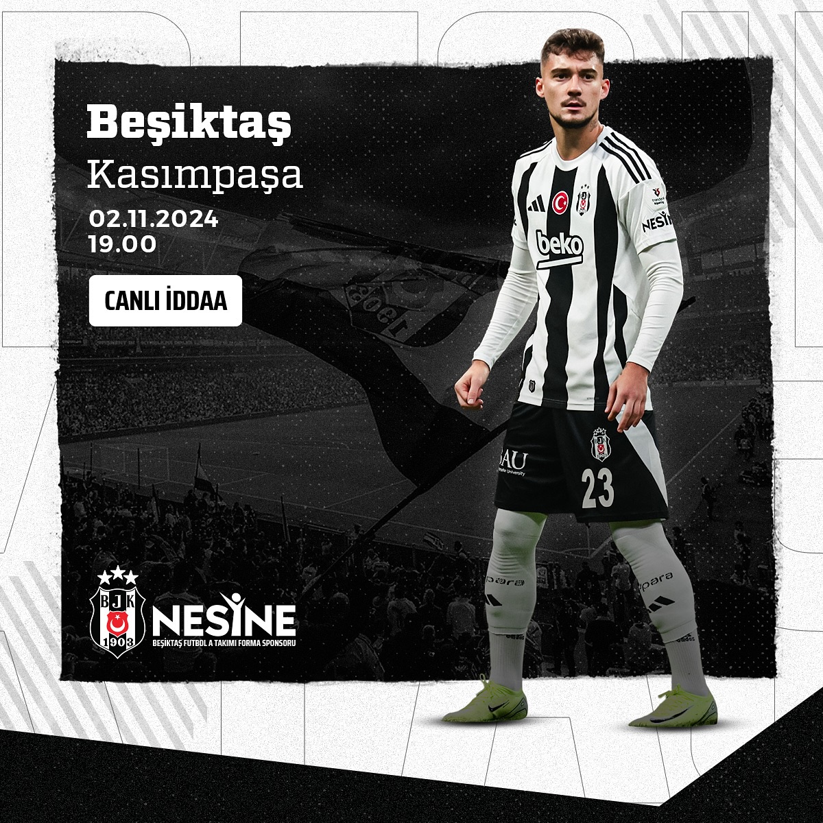 Beşiktaş Kasımpaşa şifresiz izle