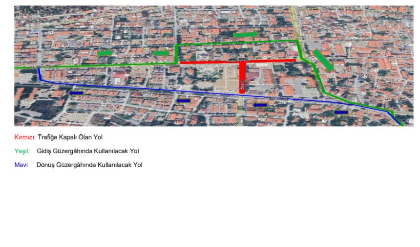 Milas'ta Güzergâh Değişikliği O Yollar Trafiğe Kapalı