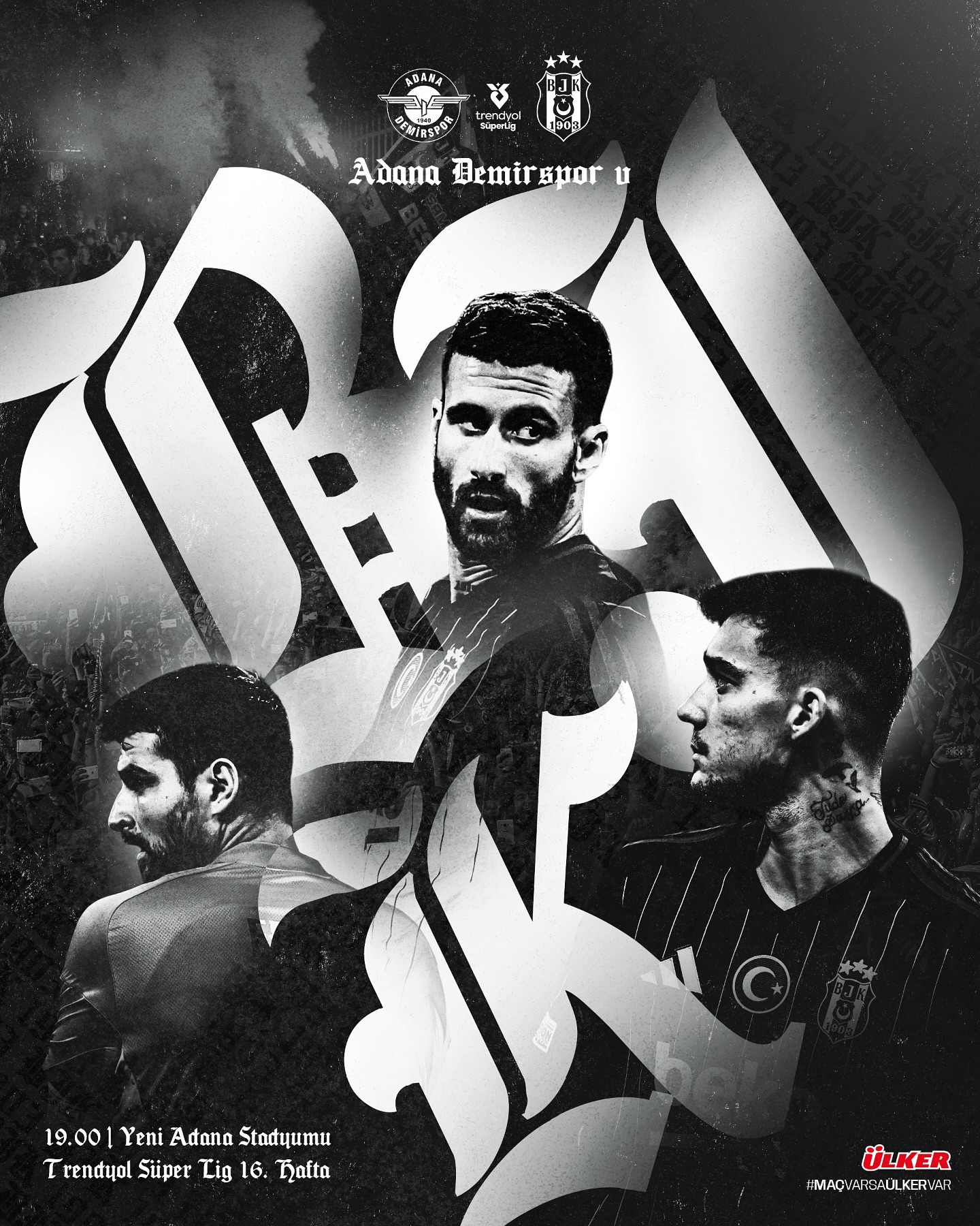 Adana Demirspor Beşiktaş şifresiz Taraftarium24 izle