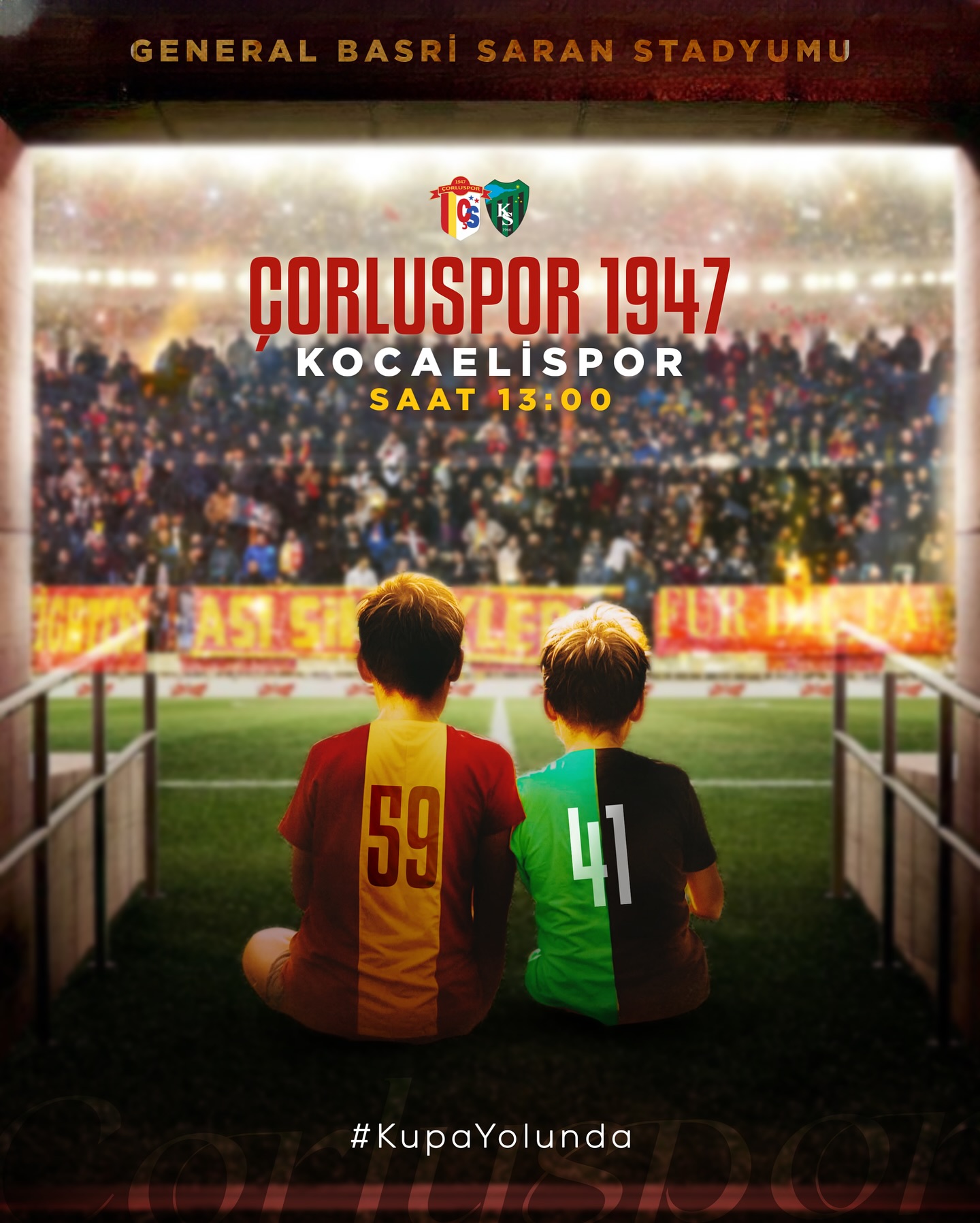 Çorluspor 1947 Kocaelispor canlı izle