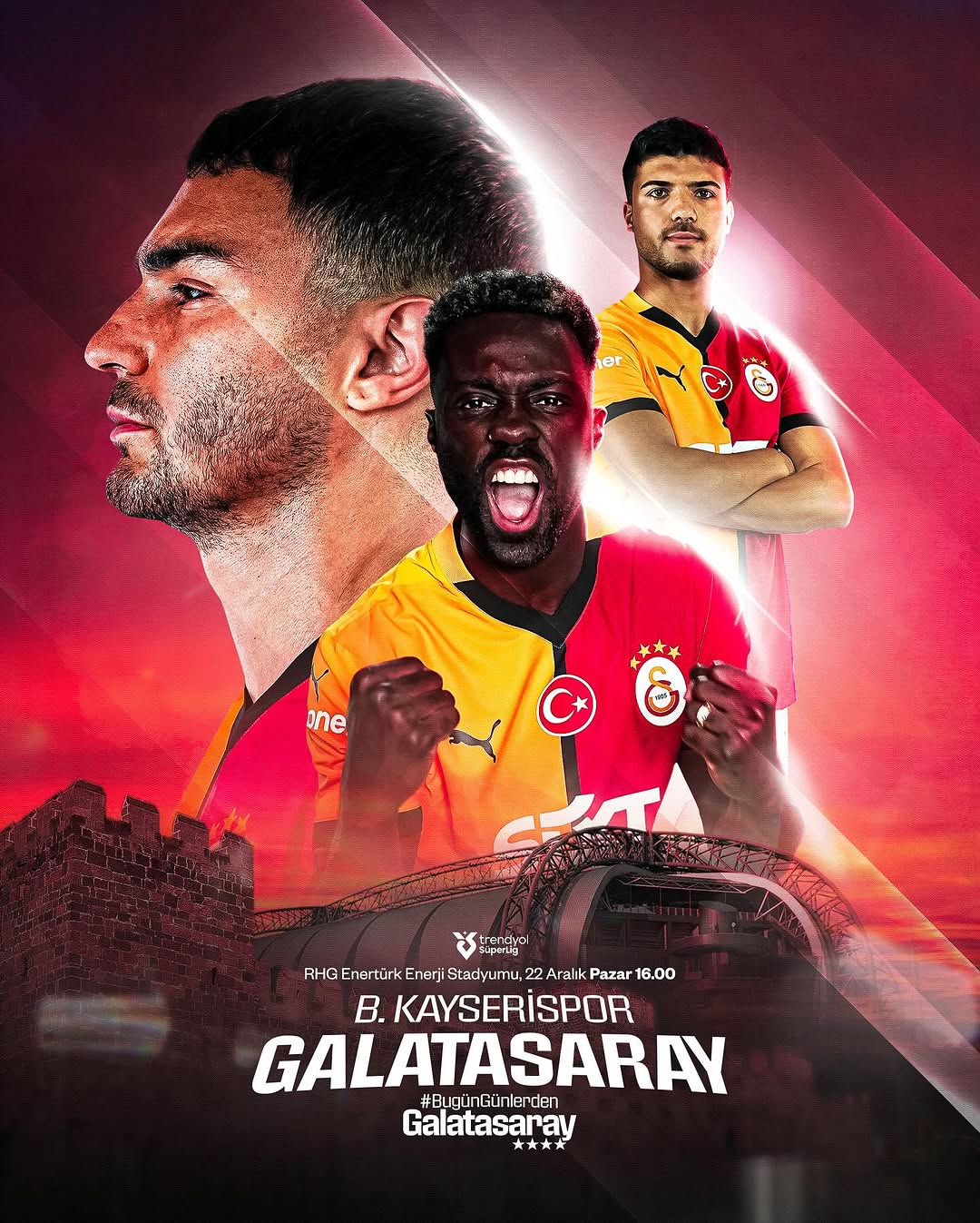 Kayserispor Galatasaray şifresiz izle