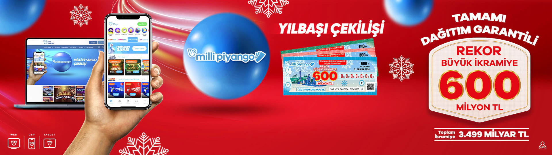 Milli Piyango 100.000 TL kazanan numaralar 2025