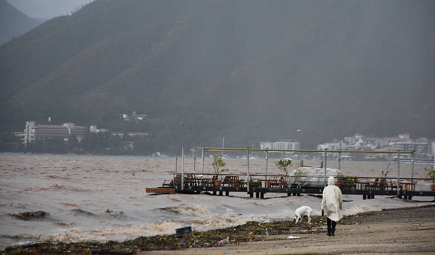 Muğla Sağanağa Teslim Marmaris, Menteşe Ve Ula'da Hayat Felç Oldu (1)