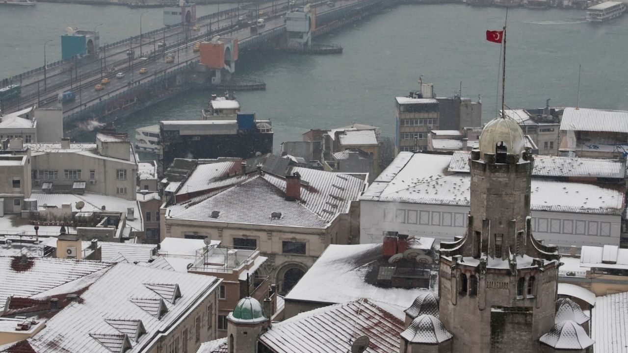 İstanbul kar yağışı