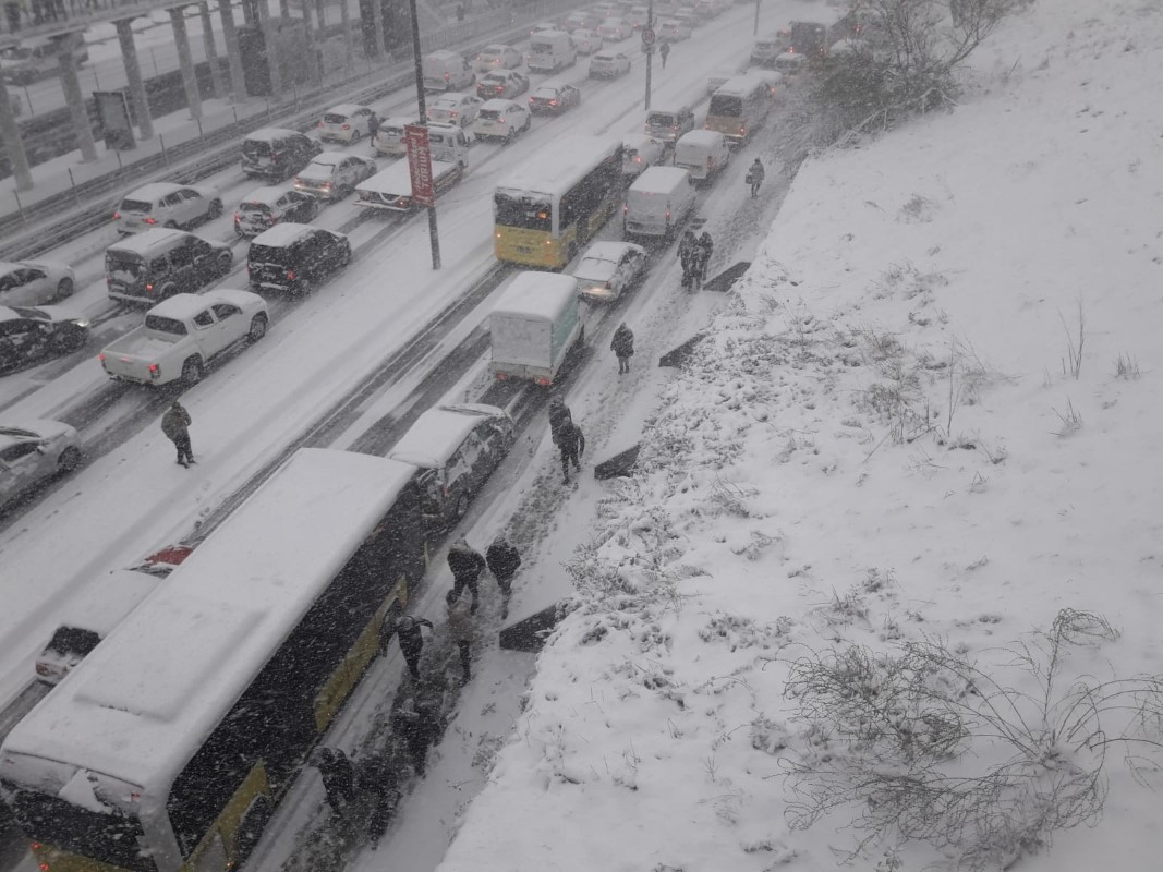 İstanbul kar yağışı