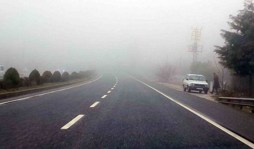 Marmaris Fethiye Karayolundaki Yoğun Sis, Sürücülere Zor Anlar Yaşattı (1)