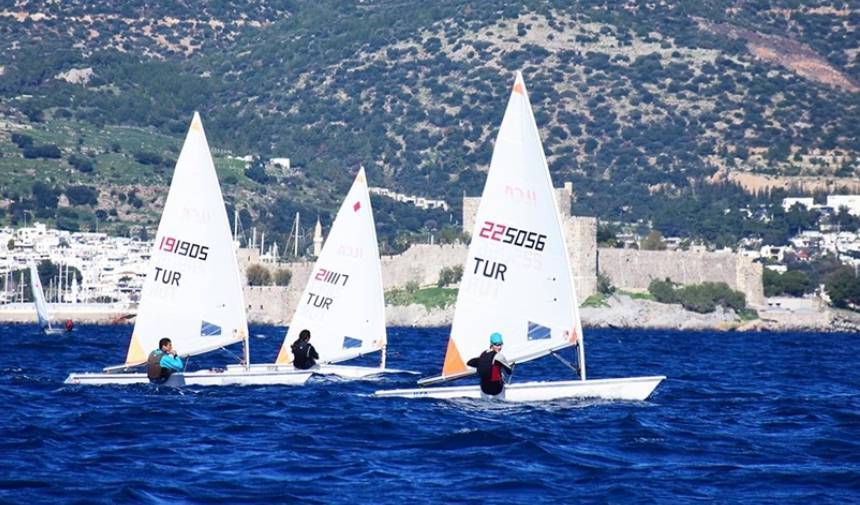 Türkiye'de Ilk! Avrupa Kupası Yelken Yarışları'nın 1'Inci Etabı Bodrum'da Yapıldı (1)