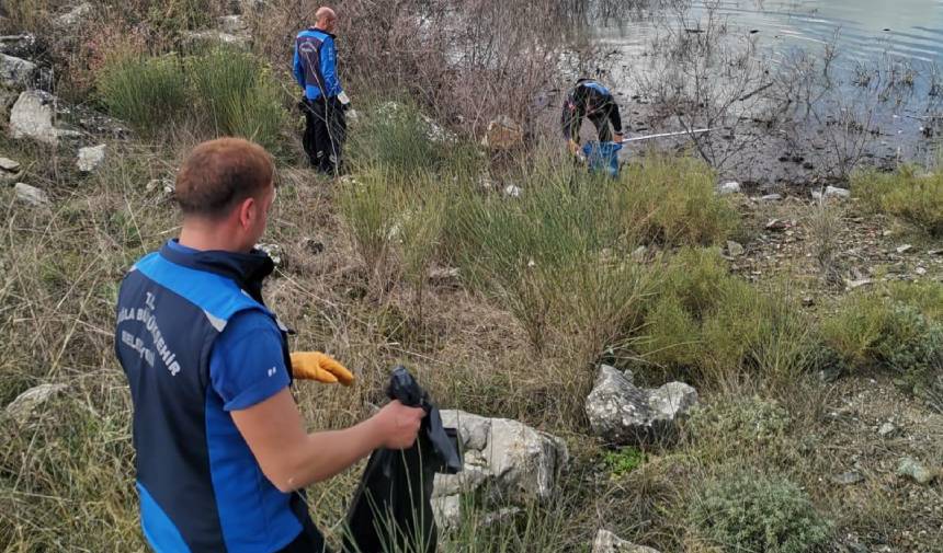 Ula Göleti’nde Kapsamlı Çevre Temizliği Yapıldı (1)