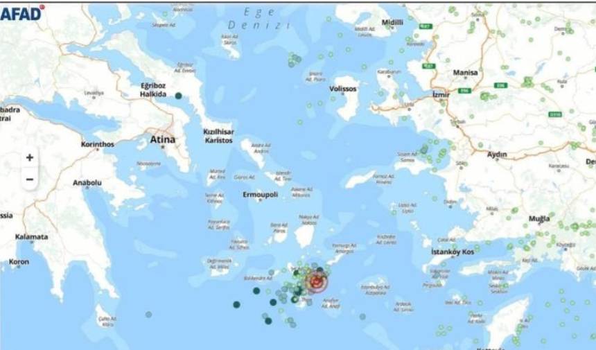 Ege'de Deprem Fırtınası Türkiye'deki Fayları Tetikleyecek Mi Afad'dan Açıklama (2)