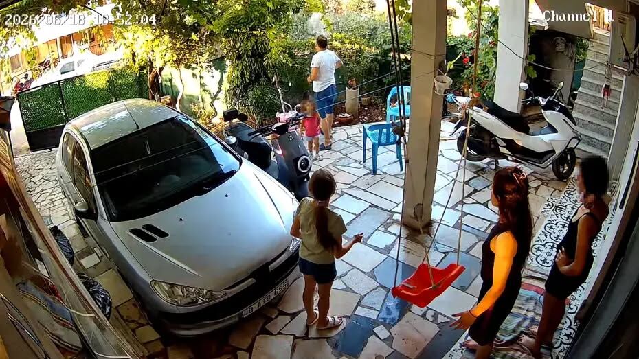 Fethiye'deki kapı gıcırtısı cinayetinin kamera görüntüleri