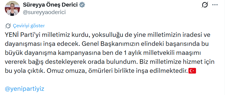 S Ü R E Y Y A Ö N E Ş D E R İ C İ A Ç I K L A M A. J P G