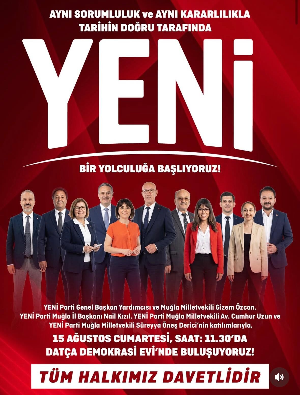 Datça Belediyesi Yeni Partide (2)