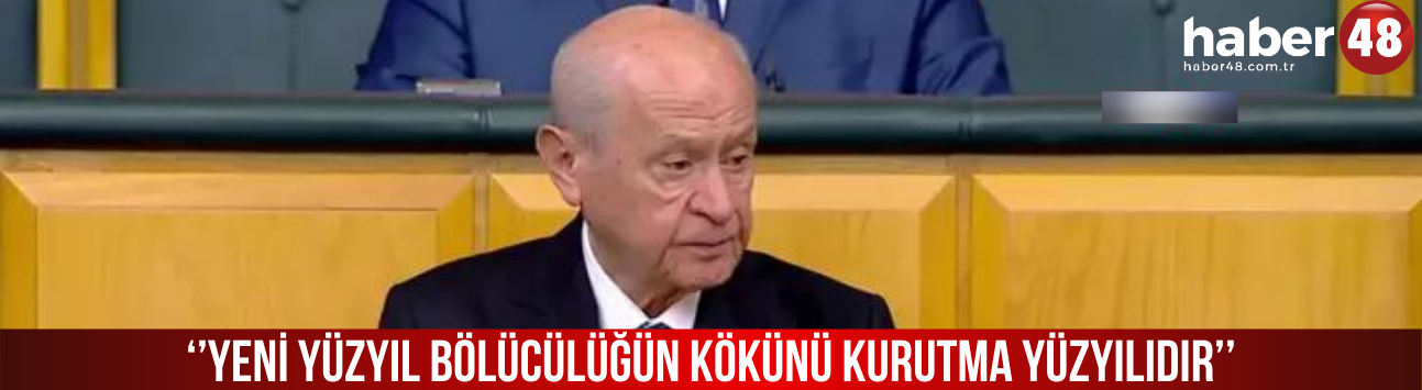 DEVLET BAHÇELİ TBMM GRUP TOPLANTISINDA KONUŞTU
